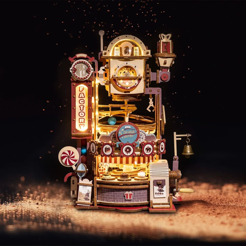 Robotime ROKR Marble Chocolate Factory 3D Puzzle